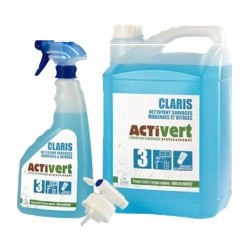 CLARIS NETTOYANT SURFACES  ET VITRES ECOLABEL